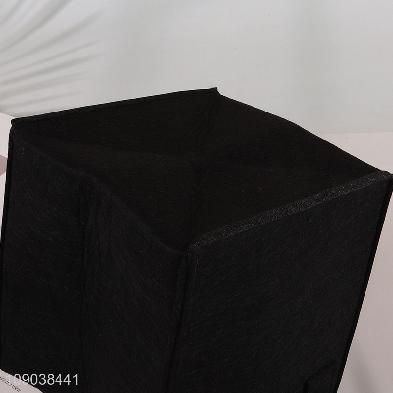 Good Quality 4-Bottle Wine Carrier Bag Felt Wine Bottle Tote Bag for Travel