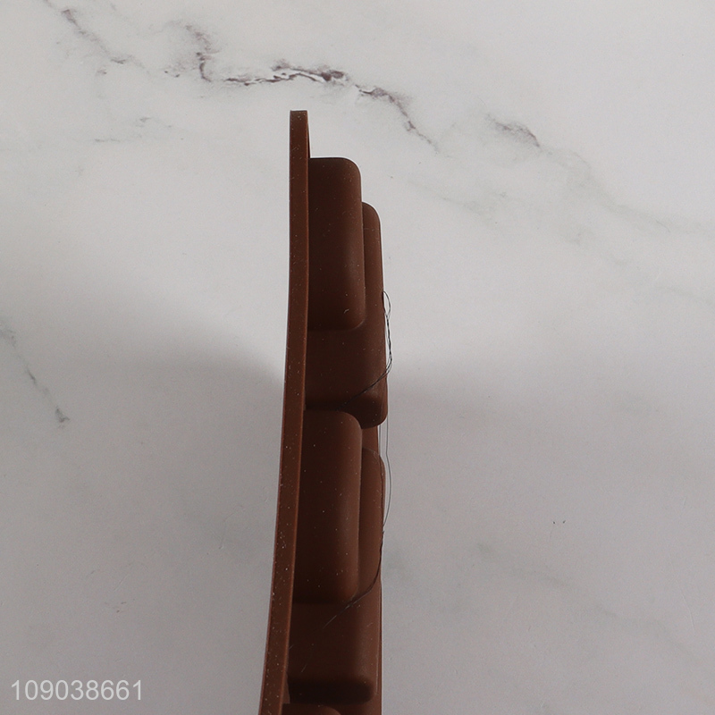 Good Quality 8-Cavity Silicone Chocolate Molds Non-Stick Candy Molds