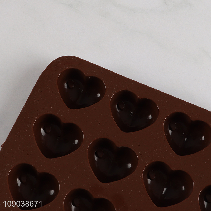 New Arrival 15-Cavity Silicone Chocolate Molds Silicone Molds for Candy