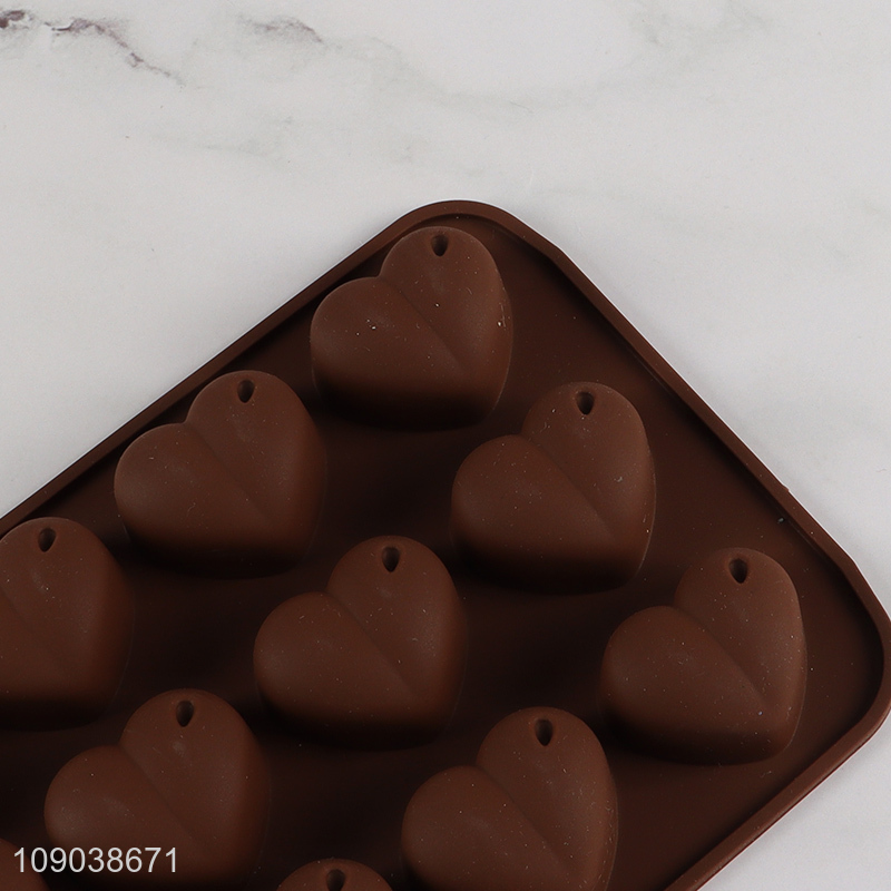 New Arrival 15-Cavity Silicone Chocolate Molds Silicone Molds for Candy