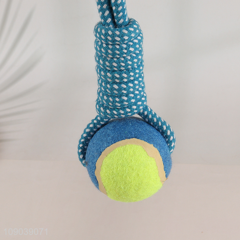 Wholesale Dog Chew Toy Cotton Rope Ball Toy Non-Toxic and Durable Dog Toy