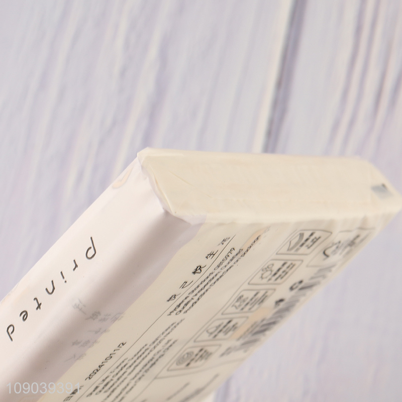 Hot selling printed 40pcs wood pulp tissue facial tissue napkin wholesale