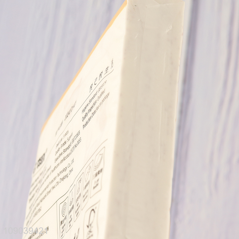 High quality printed portable disposable wood pulp facial tissue napkin