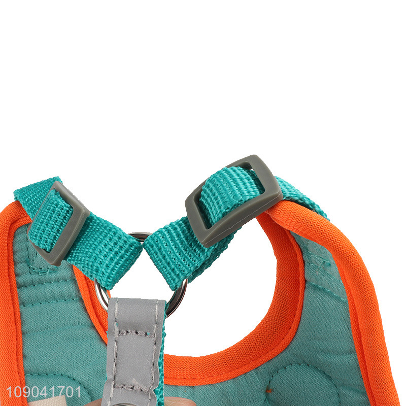 Most Popular Breathable No Pull Dog Harness With Metal Ring