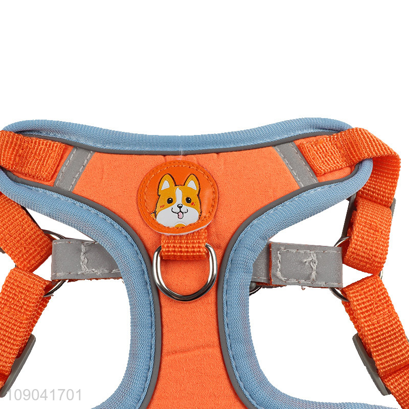 Most Popular Breathable No Pull Dog Harness With Metal Ring