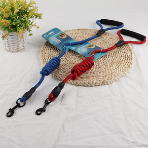 Factory Supply 1.5m Reflective Dog Leash With Comfortable Handle