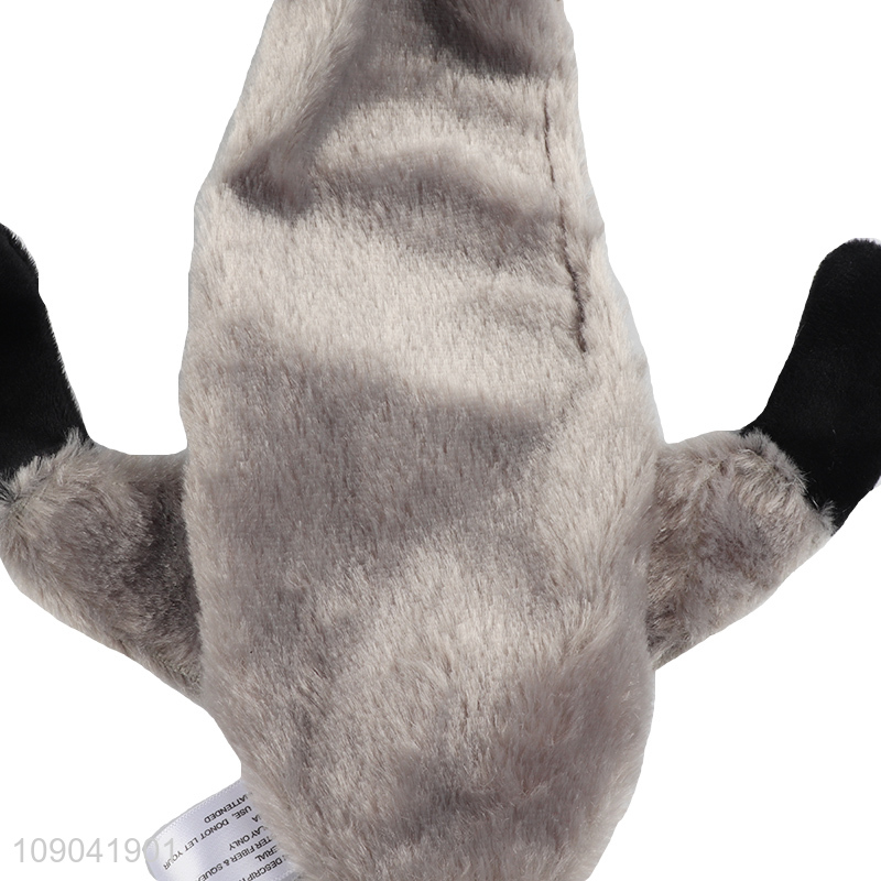 Factory Price Plush Dog Chew Teething Toy Training Toy