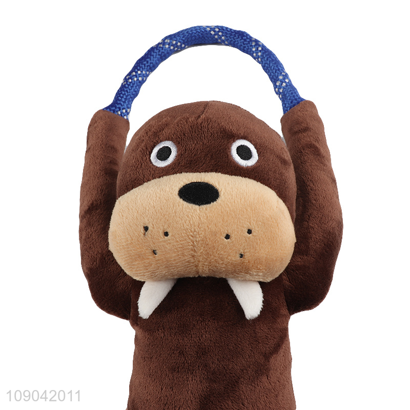 New Design Stuffed Animal Dog Chew Toy Teething Toy
