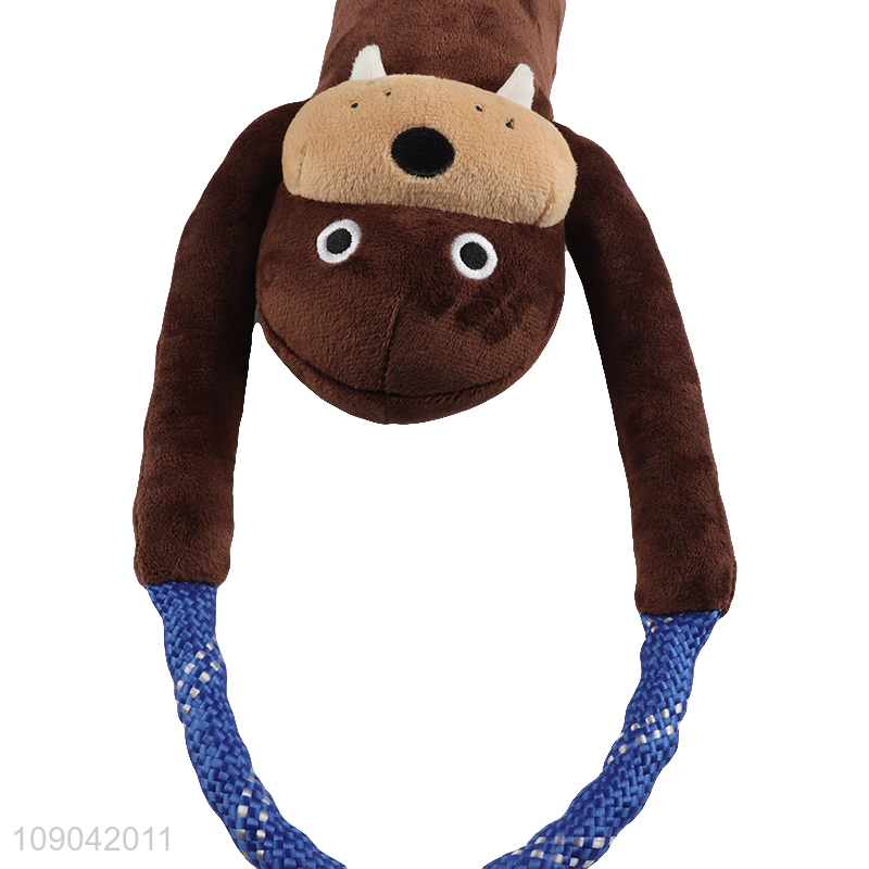 New Design Stuffed Animal Dog Chew Toy Teething Toy
