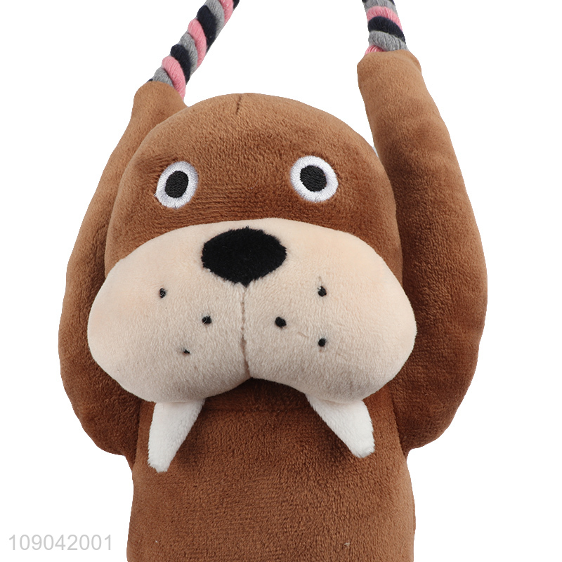 High Quality Stuffed Dog Teething Toy Dog Chew Toy