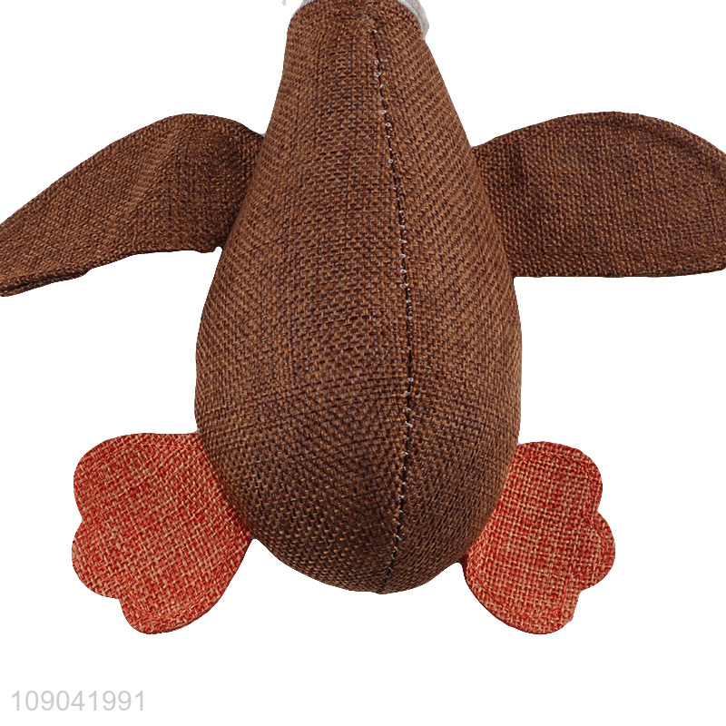 China Imports Stuffed Squeaky Wild Goose Dog Chew Toy