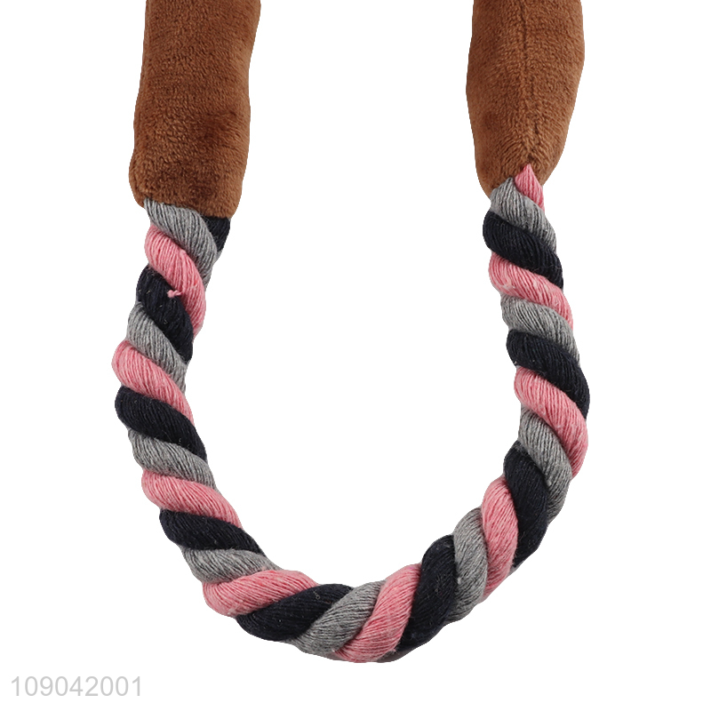 High Quality Stuffed Dog Teething Toy Dog Chew Toy