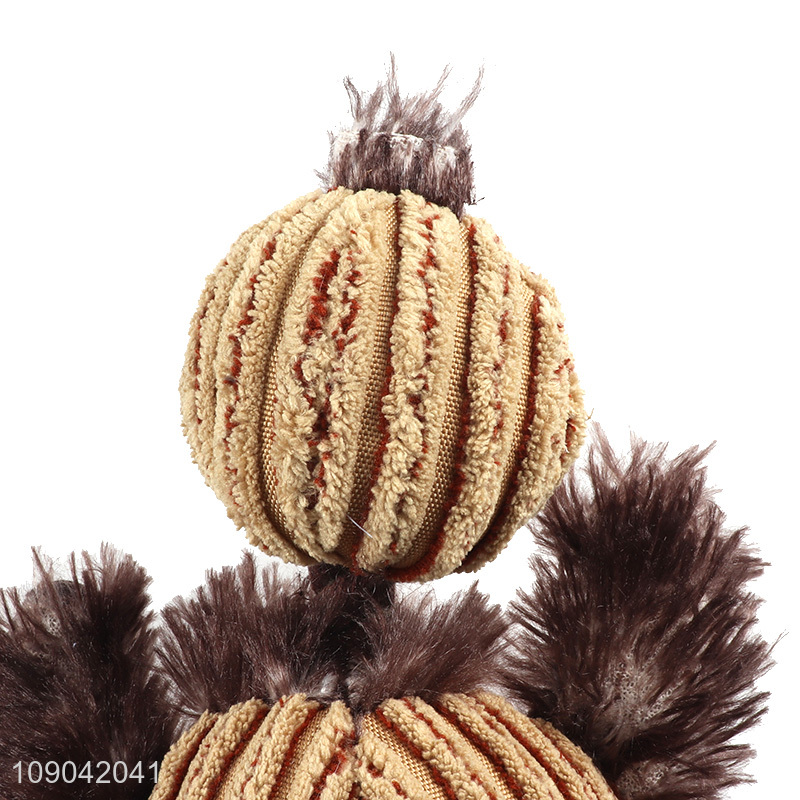 China Supplier Animal Plush Dog Chew Toy Squeaky Toy