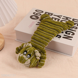 High Quality Soft Tough Bear Shape Dog Squeaky Toy