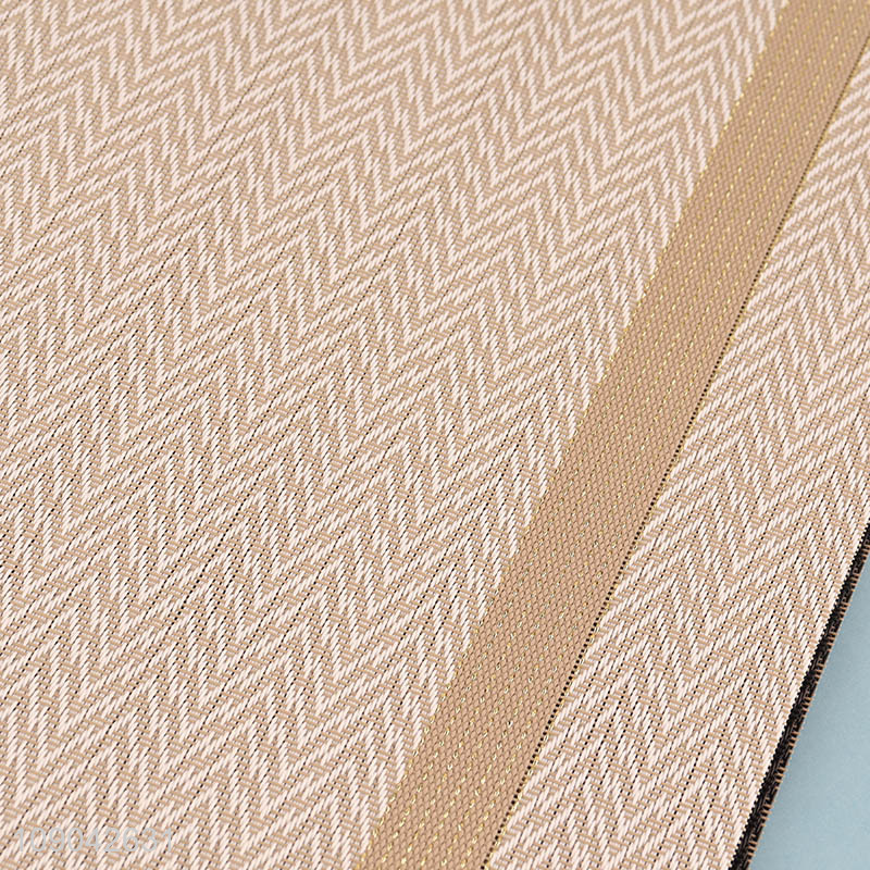 Online wholesale tabletop decoration home restaurant pvc place mat table dining mat