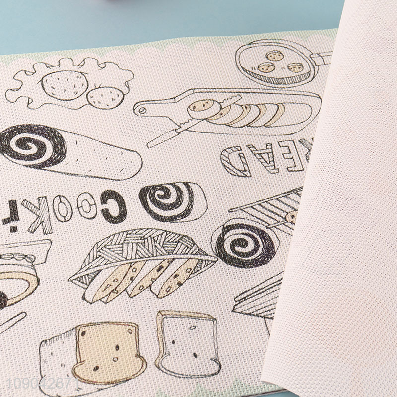 Top sale home restaurant pvc place mat dinner mat for tabletop decoration