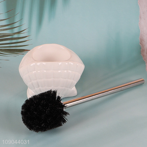 Good Quality Free Standing Toilet Brush And Ceramic Holder <em>Set</em> for <em>Bathroom</em>