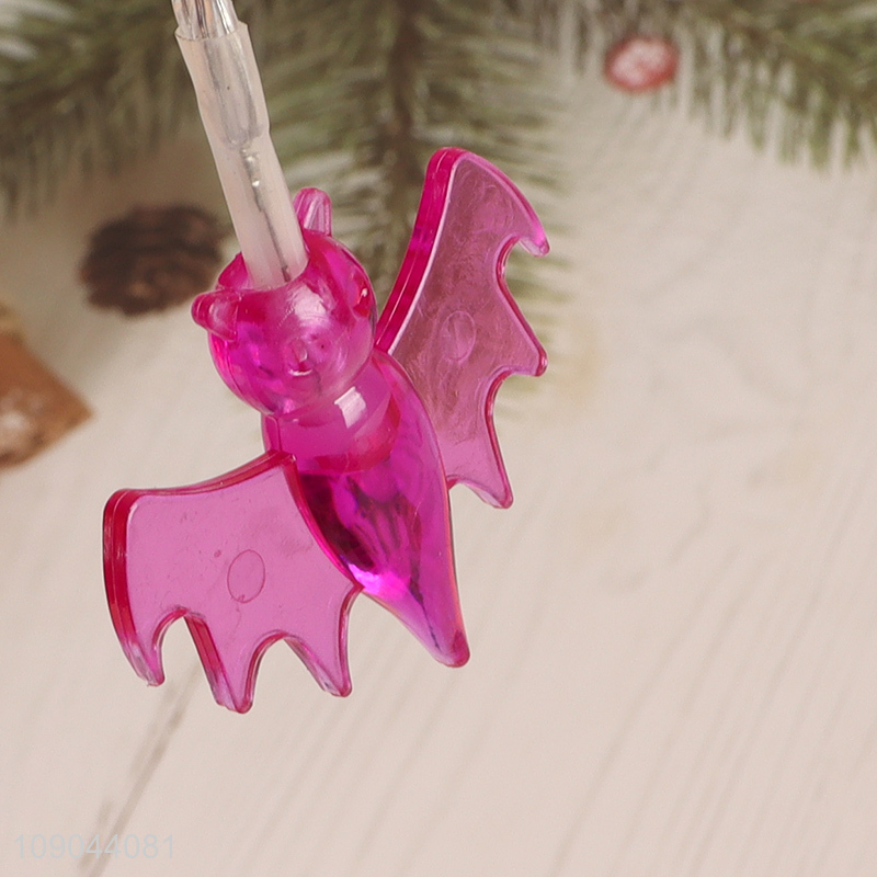 Hot Selling 10LED Halloween Bat String Lights for Halloween Indoor Outdoor Decor