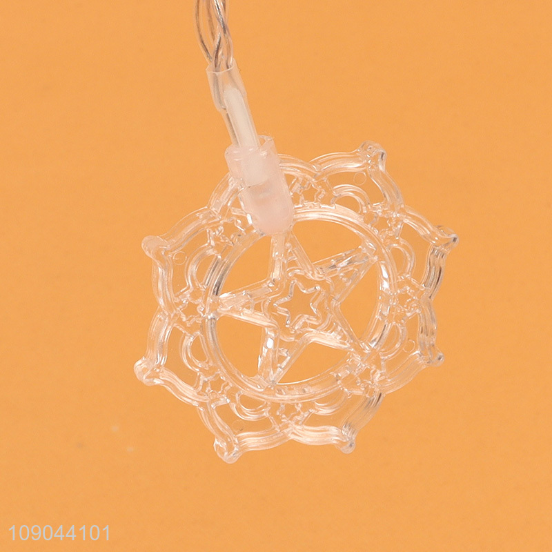 New Arrival 10LED Halloween String Lights Battery Operated Spider Web String Lights