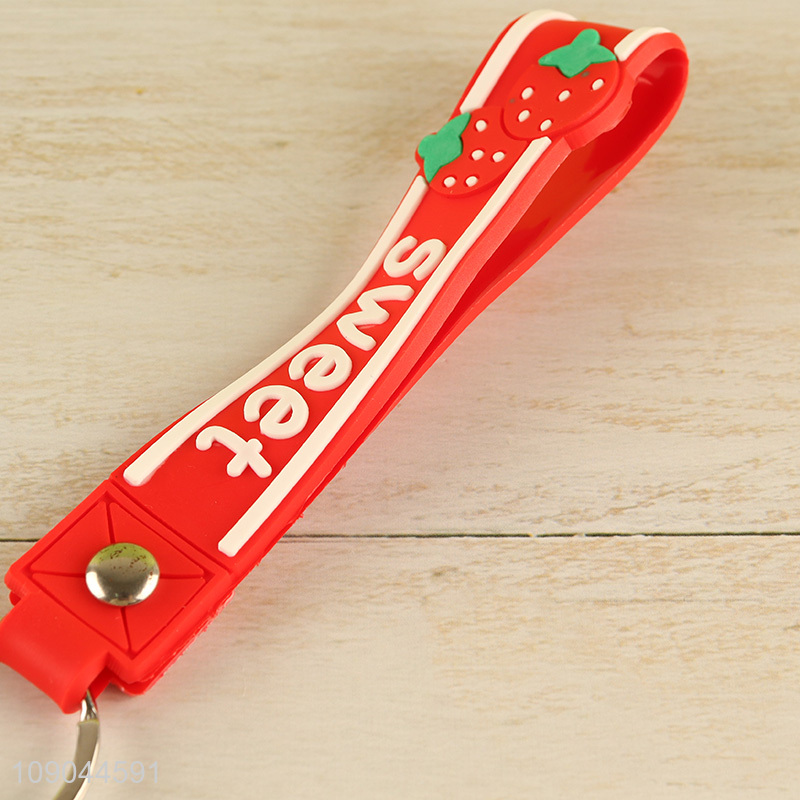 Low price cartoon animal monkey pendant silicone keychain for gifts