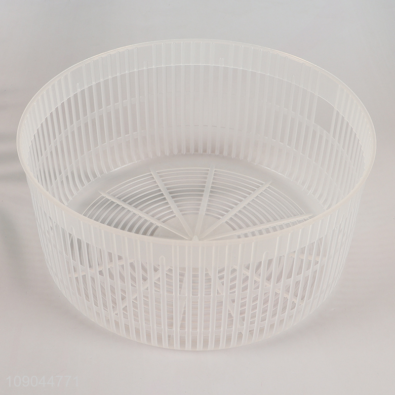 Hot Sale Plastic Salad Tool Manual Salad Spinner Fruit Washer Vegetable Dryer