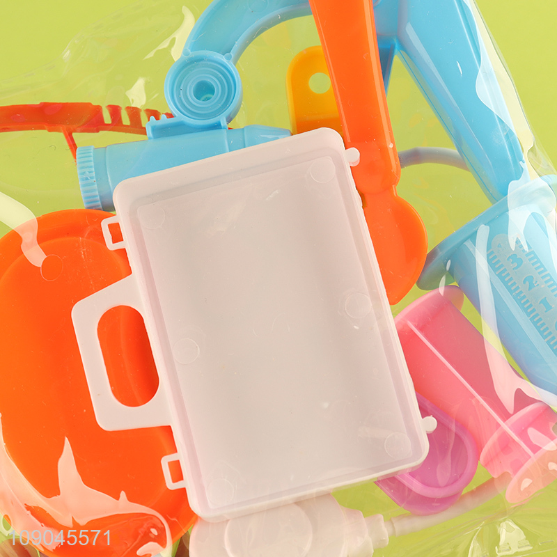 Low price plastic children pretend play set toys doctor set toys