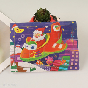 Best quality Santa Claus children puzzle toys jigsaw toys educational toys