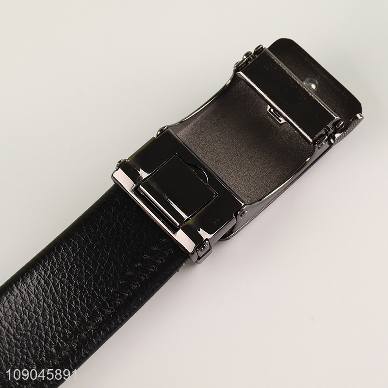Hot products black fashionable men trending leather belt