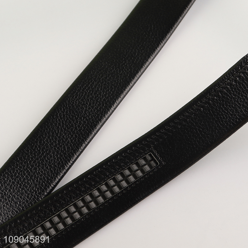 Hot products black fashionable men trending leather belt