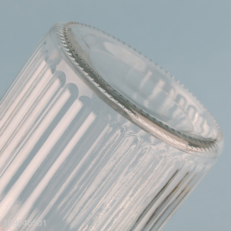 Top sale Christmas series clear glass storage jar for candy