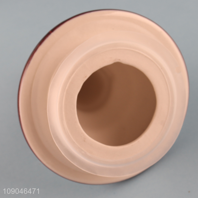 Factory price kitchen clear glass sealed storage jar for candy