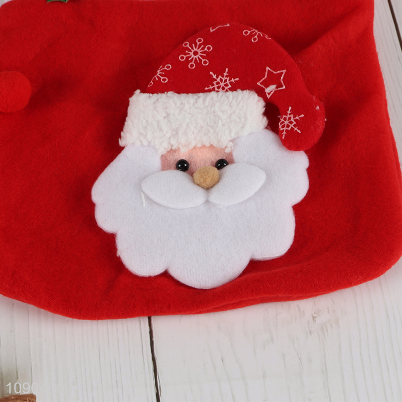New Arrival Drawstring Christmas Candy Bag Nonwoven Christmas Gift Bag