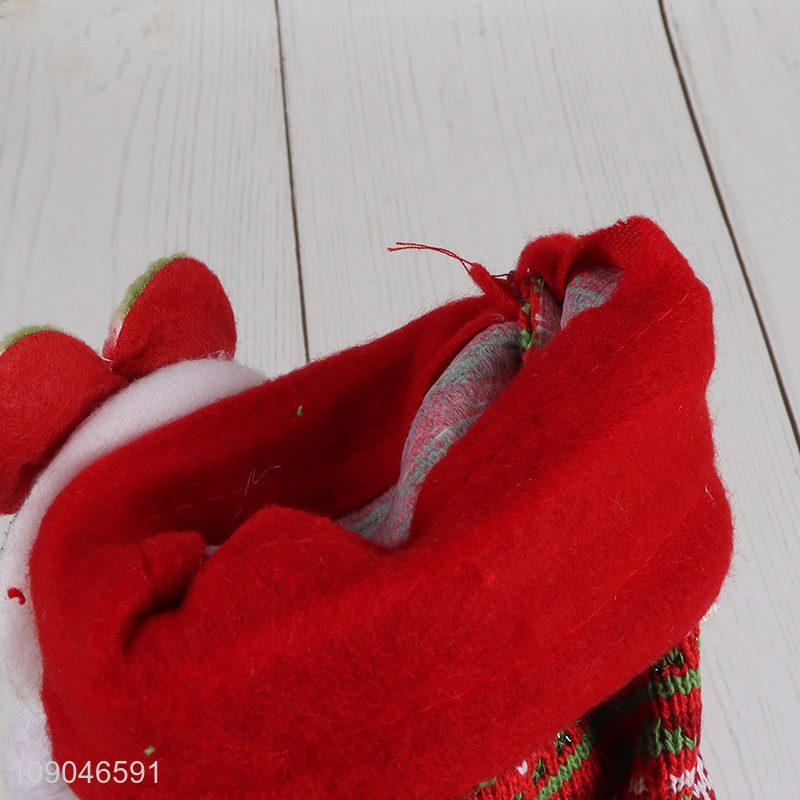 Good Quality Drawstring Christmas Gift Candy Bag for Christmas Decor