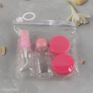 Top selling portable spray bottle cream containers travel kit