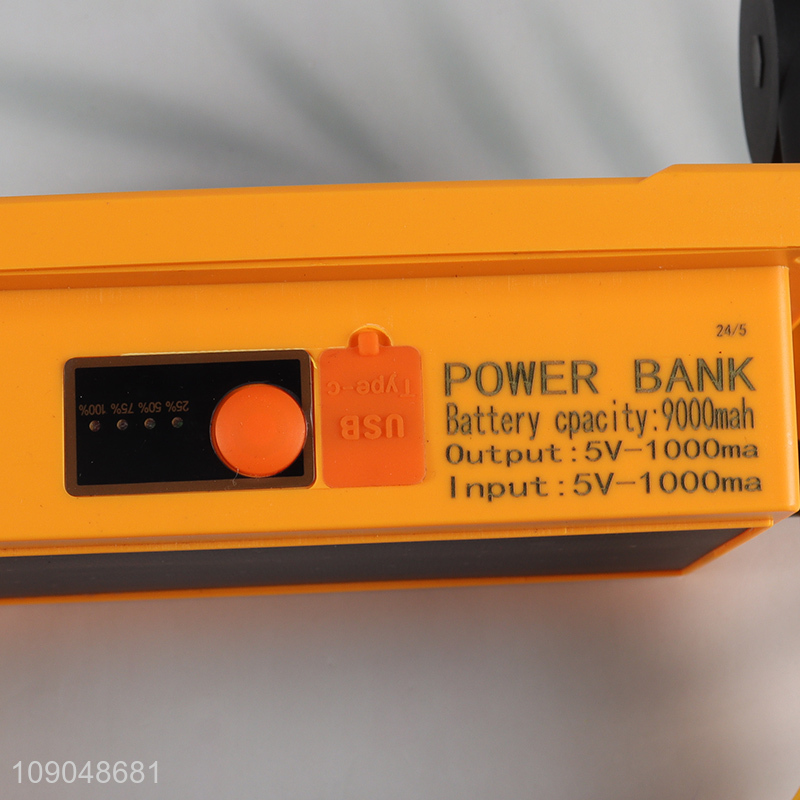 Wholesale Portable LED Solar Work Light Rechargeable Outdoor Camping Light