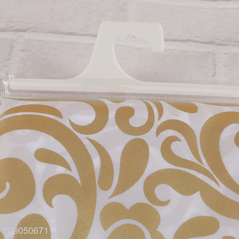 Top products home hotel polyester waterproof shower curtain for sale