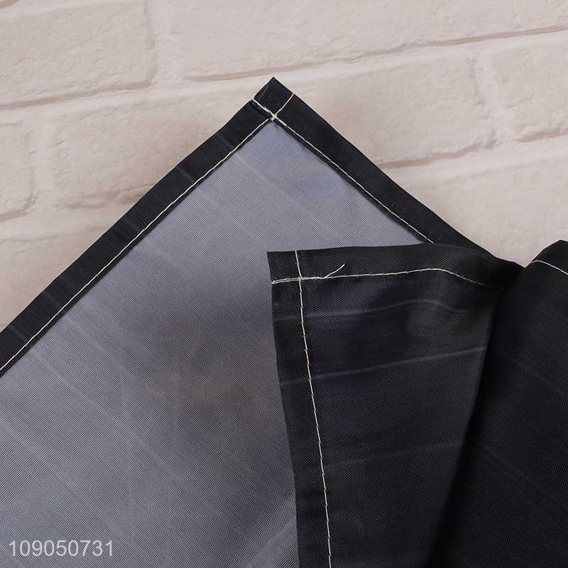 Factory supply bathroom supplies polyester waterproof shower curtain for sale