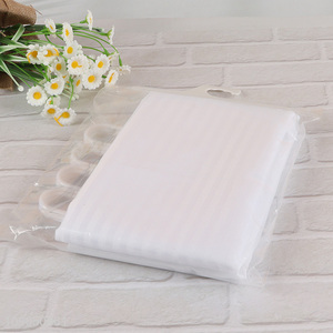 New product white polyester shower <em>curtain</em> <em>bath</em> <em>curtain</em> with hook