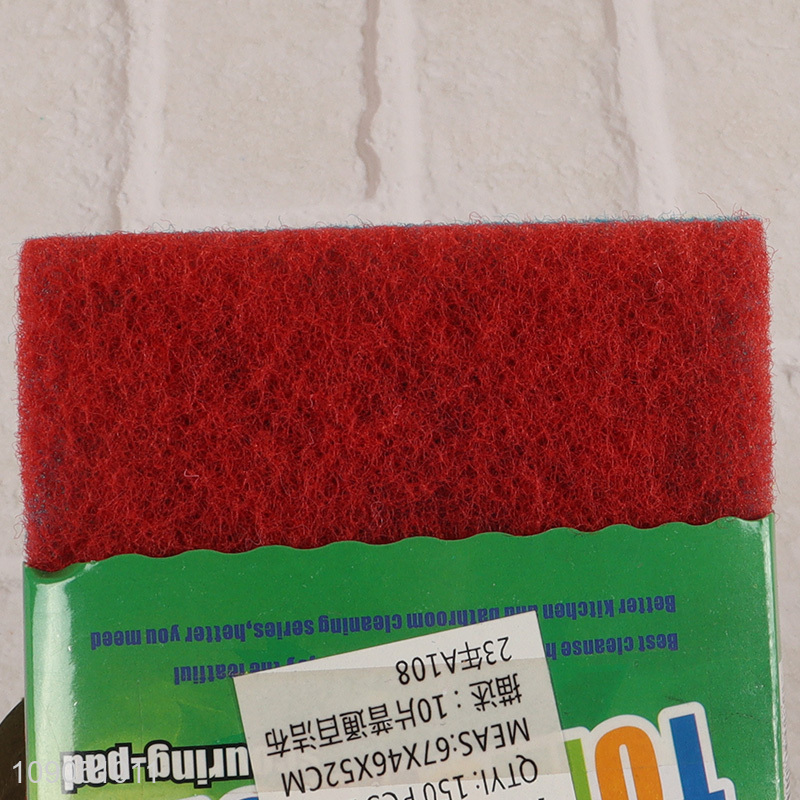 New Arrival 10 Pieces Non-Scratch Scouring Pads for Oven Barbecue Grill