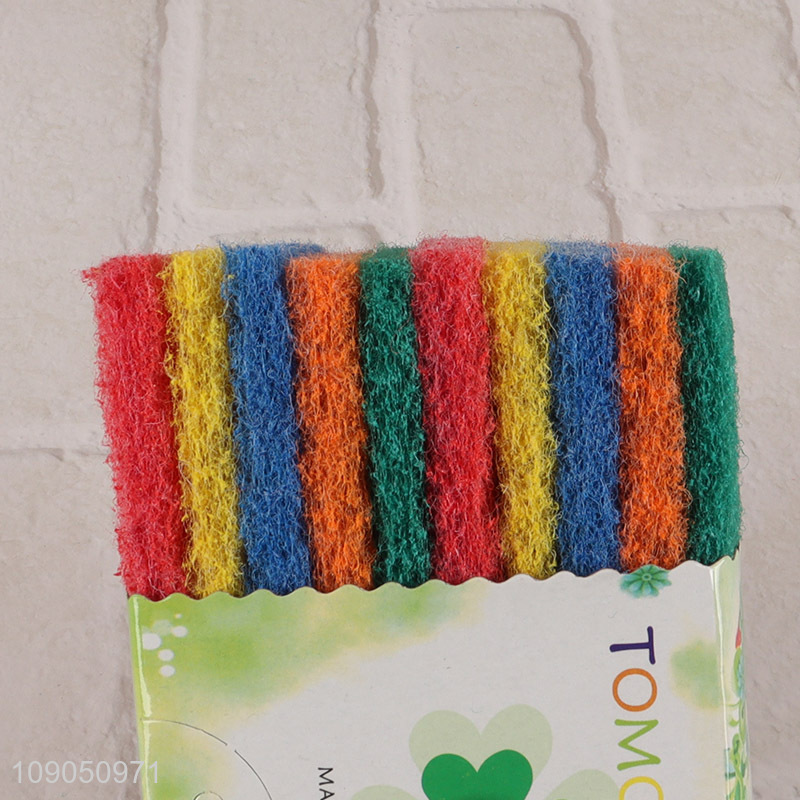 Online Wholesale 10 Pieces Heavy Duty Scouring Pads Non-Scratch Scrub Pads