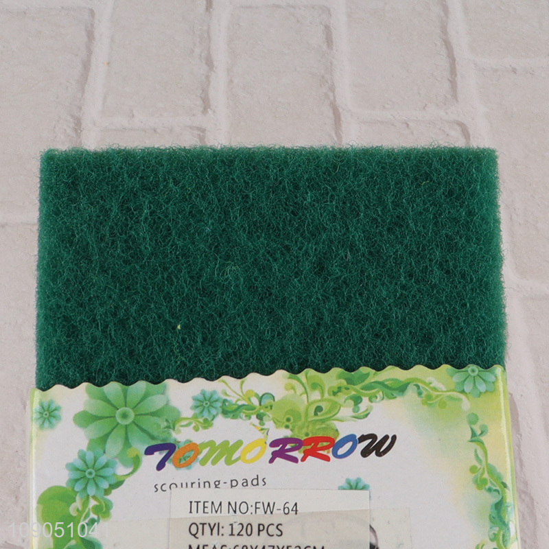 Promotional 10 Pieces Durable Heavy Duty Scouring Pads for Kitchen Garage