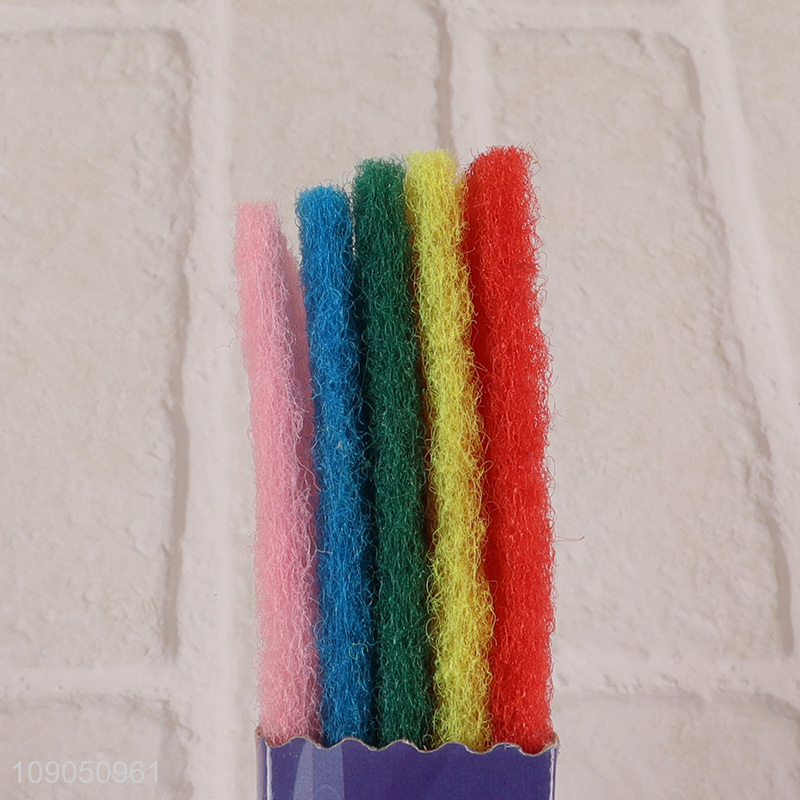 Factory Price 5 Pieces Heavy Duty Scouring Pads Kitchen Cleaning Tools