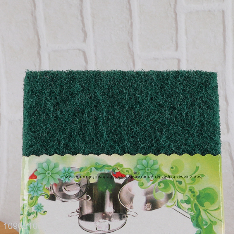 High Quality 10 Pieces Multi-Purpose Heavy Duty Scouring Pads for Kitchen