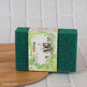 Hot Selling 5 Pieces Heavy Duty Scouring Pads Kitchen Cleaning Tools