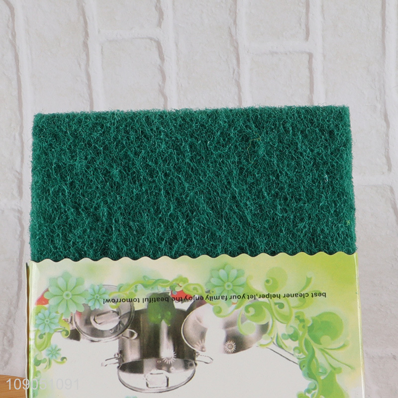 Hot Selling 5 Pieces Heavy Duty Scouring Pads Kitchen Cleaning Tools