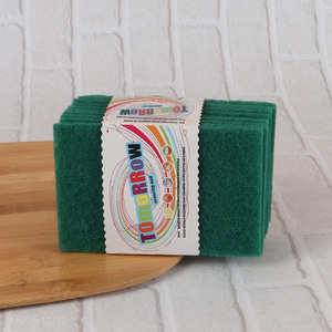 Good Quality 10 Pieces Heavy Duty Scouring Pads Non-Scratch Scrub Pads