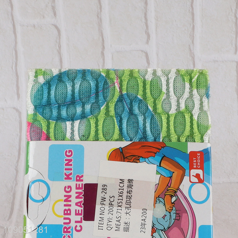 Promotional 3 Pieces Heavy Duty Kitchen Sponge Scrubbers for Washing Dishes