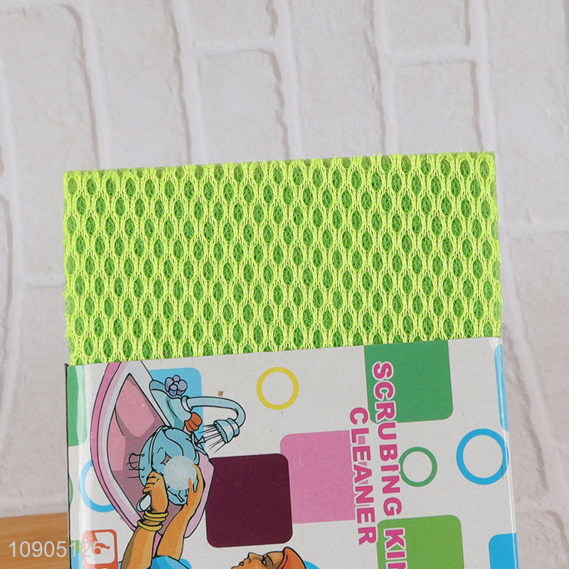 New Arrival 3 Pieces Heavy Duty Non-Scratch Scrub Sponges for Kitchen Home