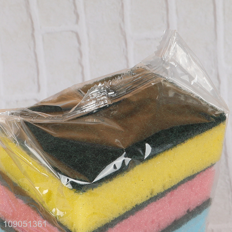 China Imports 8 Pieces Kitchen Dish Sponges Scrub Sponges for Pots Pans