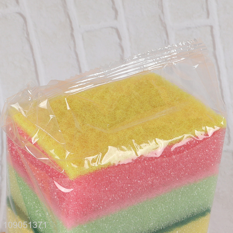 New Product 5 Pieces Durable Cleaning Sponges Multipurpose Sponge Scourers